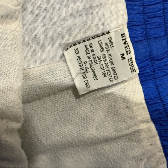 Vintage RE River Edge Sport Women's Tracksuit Windbreaker Set - Size M Blue - Picture 13 of 14